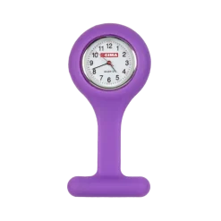Montre infirmière Gima ronde en silicone