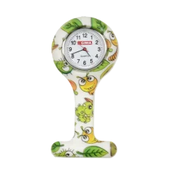 Montre infirmière Gima ronde en silicone