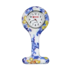 Montre infirmière Gima ronde en silicone