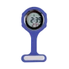Montre infirmière numérique Gima en silicone (bleue)