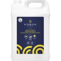 Nettoyant dégraissant surfaces alimentaires Biowave (750 ml ou 5 litres)