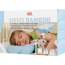 Oreiller anatomique pour enfant Sissel Bambini avec housse