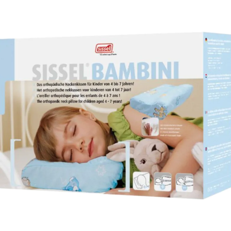 Oreiller anatomique pour enfant Sissel Bambini avec housse