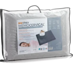 Oreiller ergonomique memocervical Biosynex traditionnel