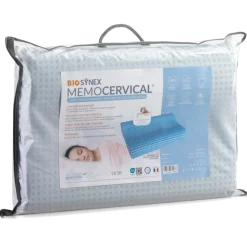 Oreiller ergonomique memocervical Biosynex double vague
