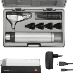 Otoscope Heine Beta 200 LED fibre optique à poignée rechargeable