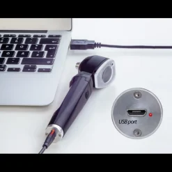 Otoscope LuxaScope Auris LED 3.7 V à poignée rechargeable