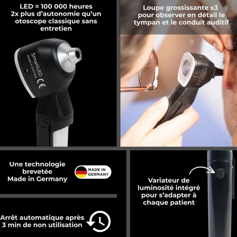 Otoscope Smartled Spengler LED