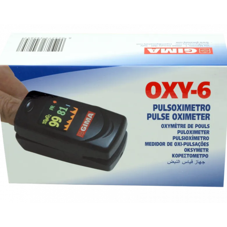 Oxymètre de pouls Gima OXY-6 Couleur