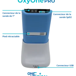 Oxymètre de pouls professionnel One Medical Oxy One Pro