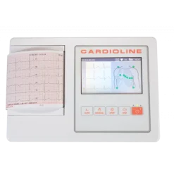 Pack ECG Cardioline 100L (3/6 pistes) avec interprétation + sacoche + papier + électrodes