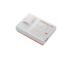 Pack ECG Cardioline 100S (6 pistes) avec interprétation + sacoche + papier + électrodes