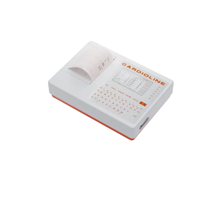 Pack ECG Cardioline 100S (6 pistes) avec interprétation + sacoche + papier + électrodes