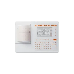 Pack ECG Cardioline 100S (6 pistes) avec interprétation + sacoche + papier + électrodes