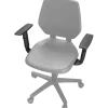 Paire d'accoudoirs pour tabouret Vog Médical Cari