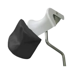 Paire de housses de protection pour repose-jambes Promotal - Coloris Obscure Dark