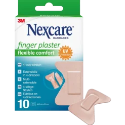 Pansement pour les doigts Nexcare Flexible Comfort (1 boite de 10)