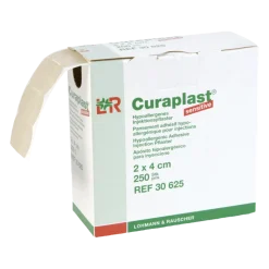 Pansements adhésifs pour injection Curaplast sensitive (1 rouleau)