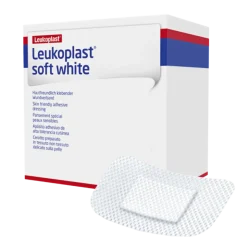 Pansements adhésifs prédécoupés Leukoplast Soft White (boite de 1000)
