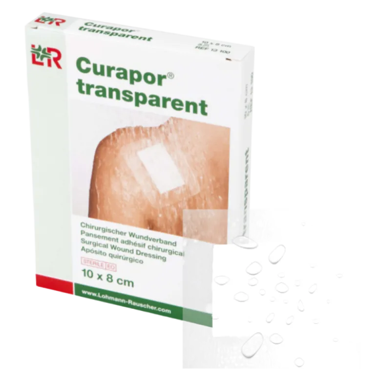 Pansements adhésif transparent LR Curapor (Boîte de 25 ou 50)