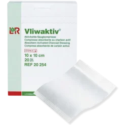 Pansements au charbon actif LR Vliwaktiv (boite de 20)