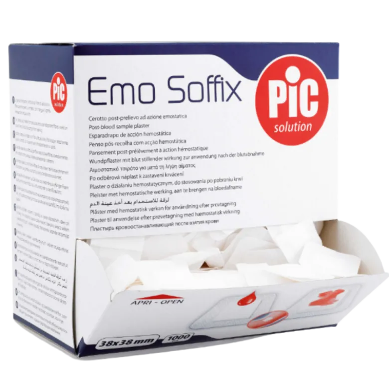 Pansements hémostatiques Emo Soffix (Boite de 1000)