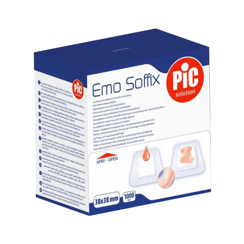 Pansements hémostatiques Emo Soffix (Boite de 1000)