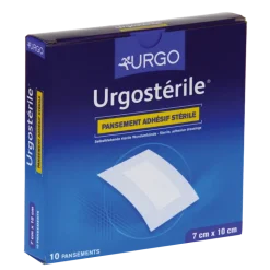 Pansements stériles Urgostérile individuels (Boîte de 50)