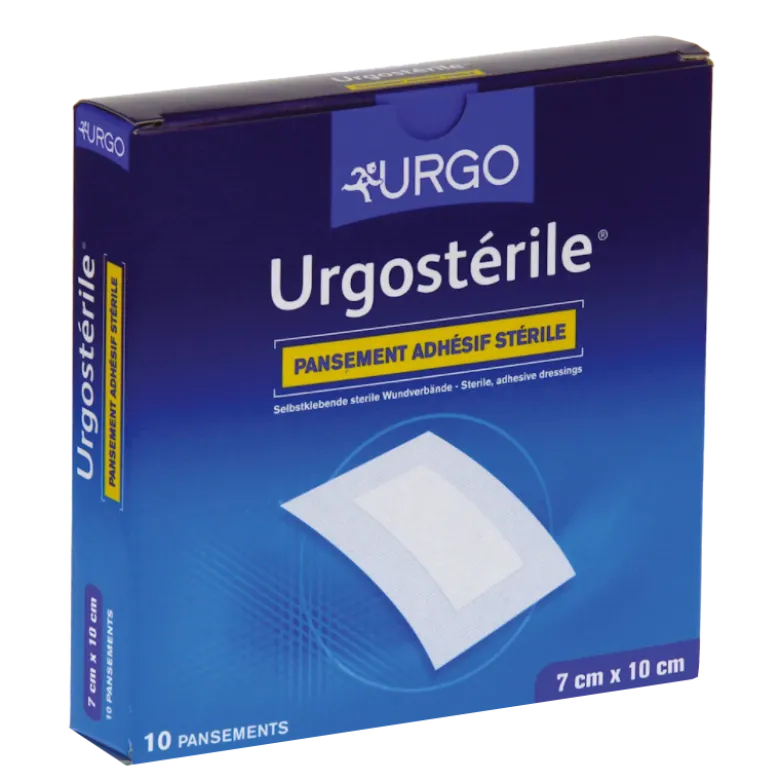 Pansements stériles Urgostérile individuels (Boîte de 50)