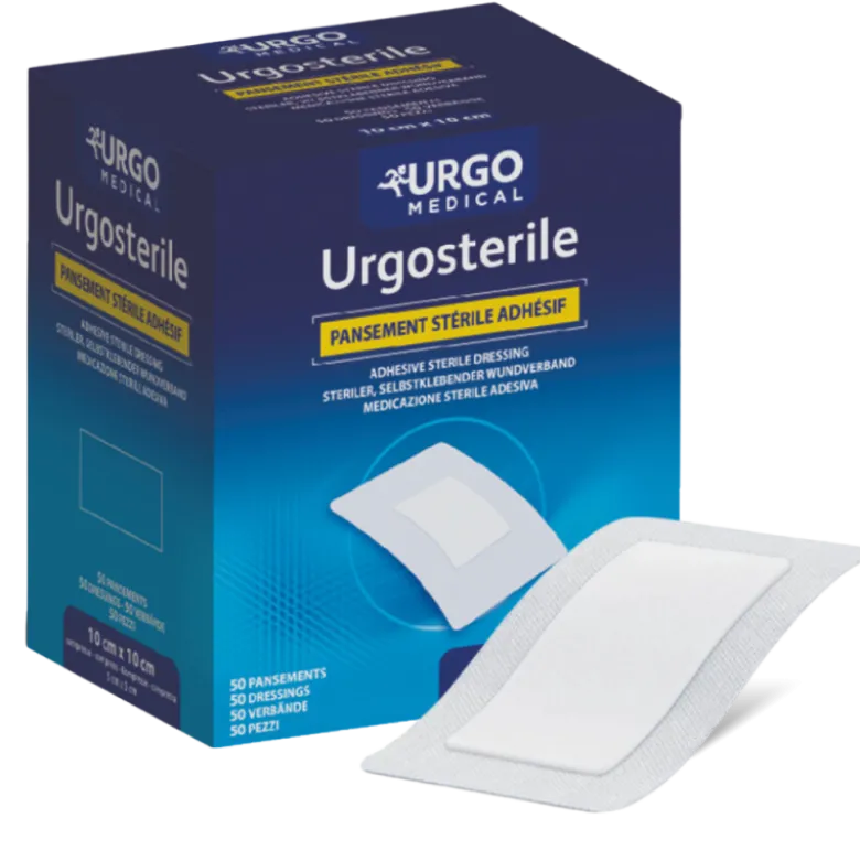Pansements stériles Urgostérile individuels (Boîte de 50)