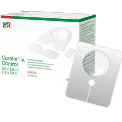 Pansement stérile pour maintien de cathéter Curafix IV Control