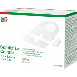 Pansement stérile pour maintien de cathéter Curafix IV Control