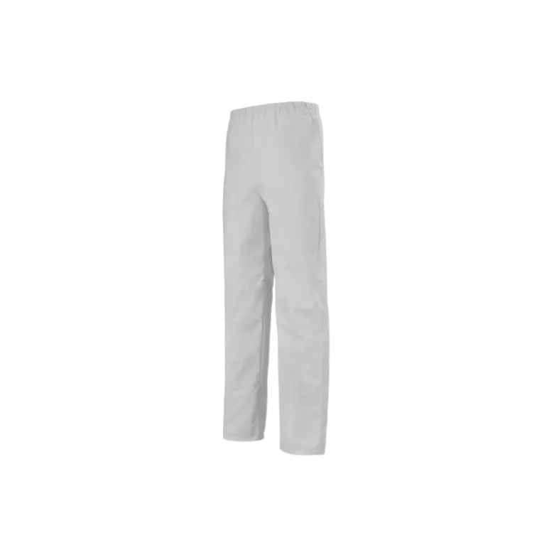 Pantalon médical mixte en coton Lafont Camille (blanc)