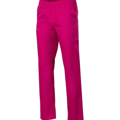 Pantalon médical mixte polyester/coton (Fuchsia)