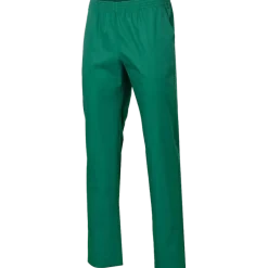 Pantalon médical mixte polyester/coton (vert)