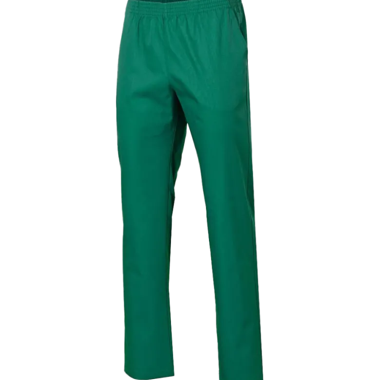Pantalon médical mixte polyester/coton (vert)