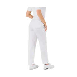 Pantalon unisexe en coton Gima (blanc)