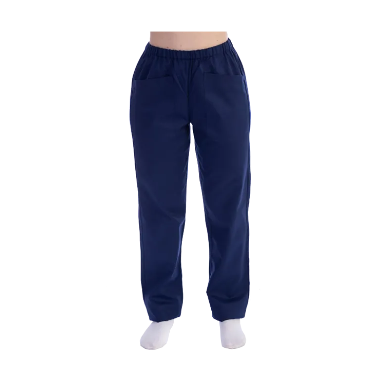 Pantalon unisexe en coton/polyester Gima (bleu marine)