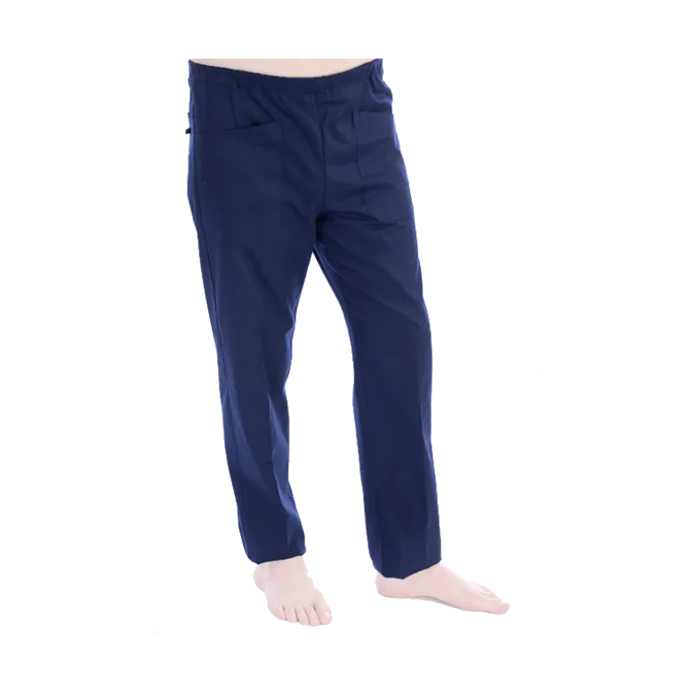 Pantalon unisexe en coton/polyester Gima (bleu marine)