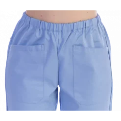 Pantalon unisexe en coton/polyester Gima (bleu clair)