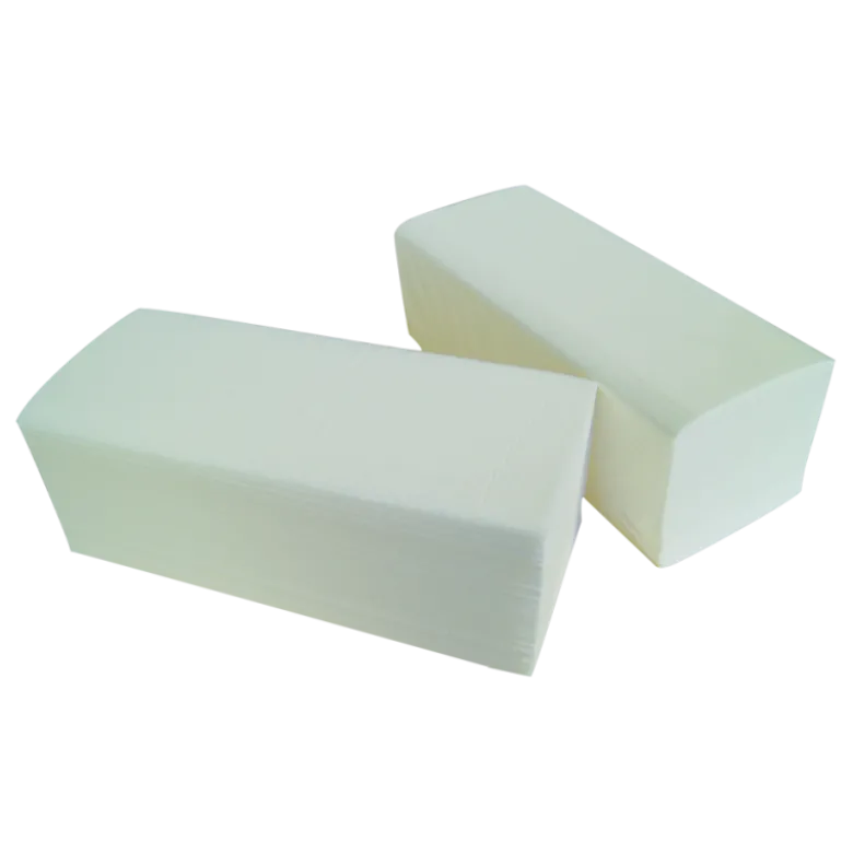 Papier essuie-mains pliage V Global Hygiène Ecolabel - 25 x 21 cm