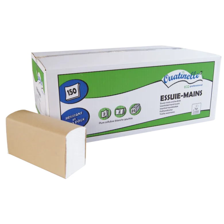 Papier essuie-mains pliage Z pour distributeur ABS Serie 5 et 7 (20 liasses)