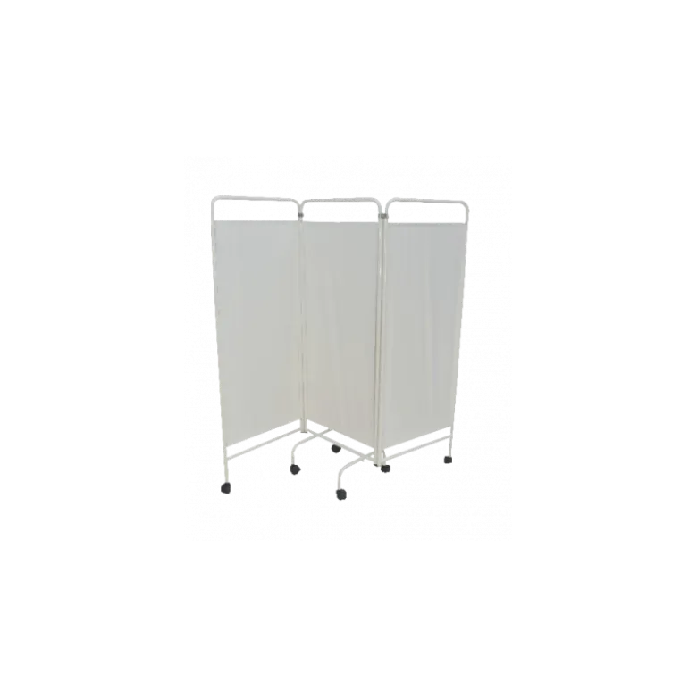 Paravent blanc Vog sur roulettes (2, 3 ou 4 panneaux)