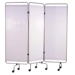 Paravent en inox blanc Holtex