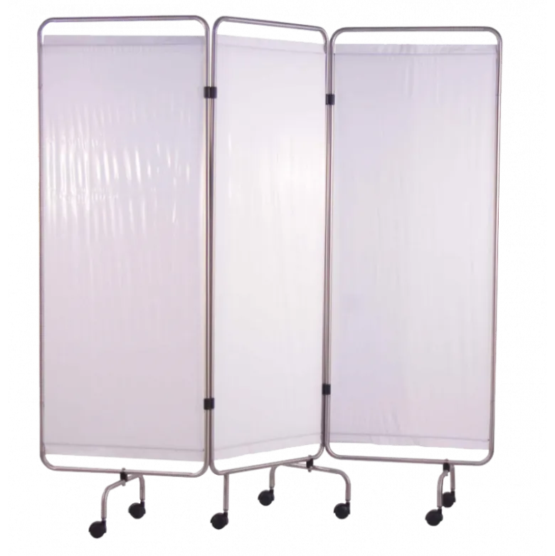 Paravent en inox blanc Holtex
