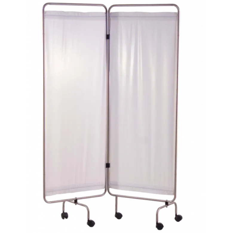 Paravent en inox blanc Holtex