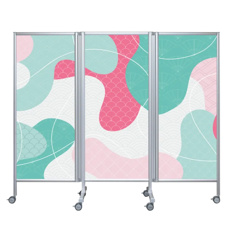 Paravent mobile rigide Butterfly Ropimex RBF - 3 battants - Designs
