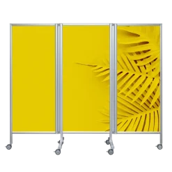 Paravent mobile rigide Butterfly Ropimex RBF - 3 battants - Designs