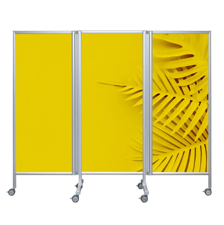 Paravent mobile rigide Butterfly Ropimex RBF - 3 battants - Designs
