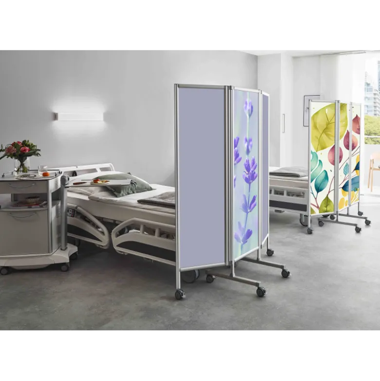 Paravent mobile rigide Butterfly Ropimex RBF - 3 battants - Designs